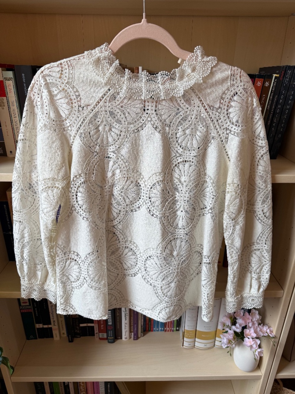 Sezane Blouse Bianca